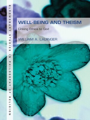 cover image of Well-Being and Theism